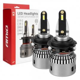 Set becuri auto seria k3 h7-1 12v 6000k canbus amio-03684