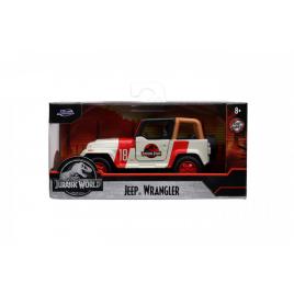 Jurassik park masinuta metalica jeep wrangler scara 1:32