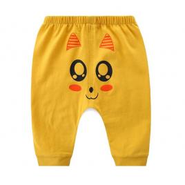 Pantalonasi galben mustar fara botosei - pisicuta (marime disponibila: 2 ani)