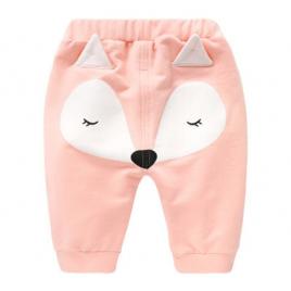 Pantalonasi roz fara botosei - vulpita (marime disponibila: 2 ani)
