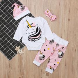 Compleu pentru fetite - poney (marime disponibila: 9-12 luni (marimea 20