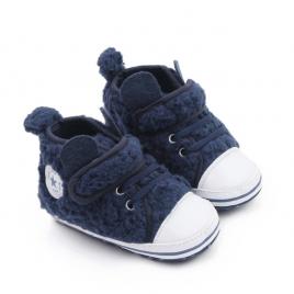 Tenisi bleumarine cu blanita - baby (marime disponibila: 3-6 luni (marimea 18