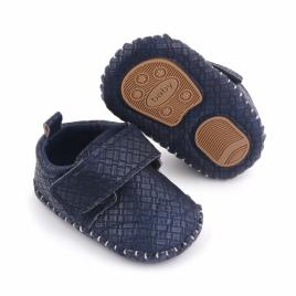 Pantofiori eleganti bleumarine (marime disponibila: 3-6 luni (marimea 18