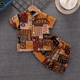 Costumas de vara pentru baietei - egyptian baby (marime disponibila: 3-6 luni