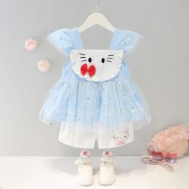 Costumas pentru fetite - kitty (marime disponibila: 18-24 luni)