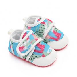 Pantofiori pentru fetite - coloured melon (marime disponibila: 3-6 luni