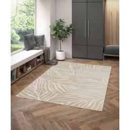 Covor sufragerie dormitor, model bjorn 33616 051, dreptunghiular, crem