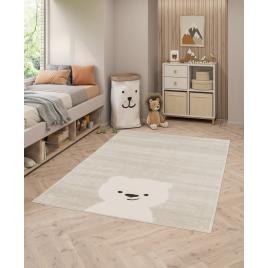 Covor sufragerie dormitor, model bjorn 33624 051, dreptunghiular, crem