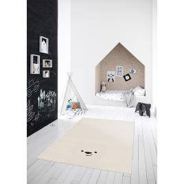 Covor sufragerie dormitor, model bjorn 33624 061, dreptunghiular, crem