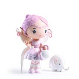 Figurina printesa roz elfe si bolero