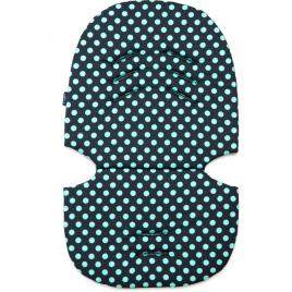 Perna pentru carucior n3 bumbac womar zaffiro an-pw-03b gri deschis/turcoaz