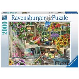 Puzzle paradis gradinar ravensburger 2000 piese