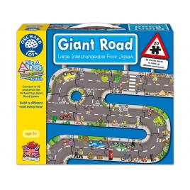 Puzzle gigant - traseu masini