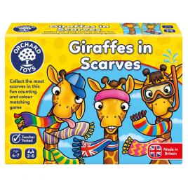 Joc educativ girafe cu fular