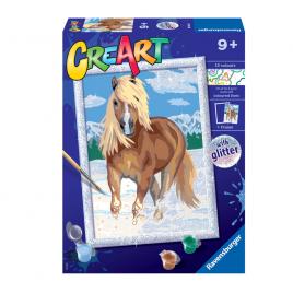 Pictura pe numere cal ravensburger