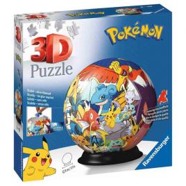 Puzzle 3d pokemon 72 piese ravensburger