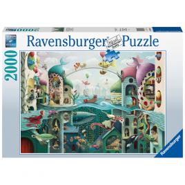 Puzzle aventura pestilor ravensburger 2000 piese