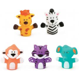 Set 5 marionete deget safari ludi