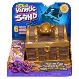Set de joaca kinetic sand  - cutia de comori