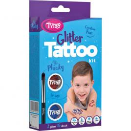 Set tatuaje temporare cu sclipici plucky tytoo