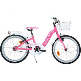 Bicicleta copii dino bikes 20 inch city smarty fuchsia