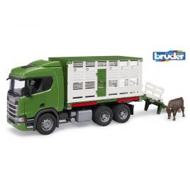 Camion transport bovine bruder scania super 560r