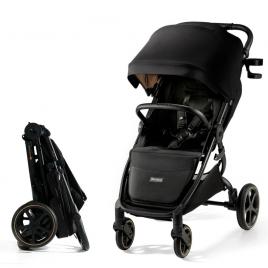 Carucior sport ultra compact kinderkraft mitzy 0-22 kg black ink