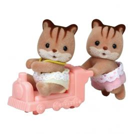 Figurine sylvanian families - gemenii veverite