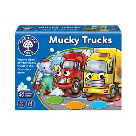 Joc de societate camioane noroioase orchard toys