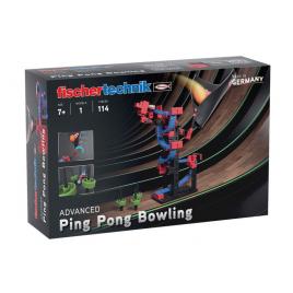 Kit stem construieste si joaca ping pong bowling fischertechnik 114 piese