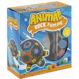Set creativ pictura pe pietre animal 8 piese grafix broasca testoasa