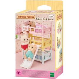 Set de joaca sylvanian families - patuturi supraetajate triple