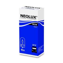 Bec fara soclu 24v w5w set 10 buc neolux
