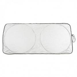 Parasolar auto fata argintiu 80 x 150 cm - xl