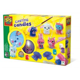 Set creativ lumanari-animale vesele