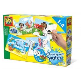 Set de colorat cu apa