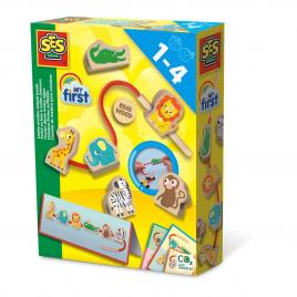 Set de insirat-animale din lemn