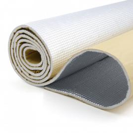 Material insonorizant auto cu strat din aluminiu, dimensiune 100cm x 100 cm x
