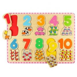 Puzzle - numere si culori