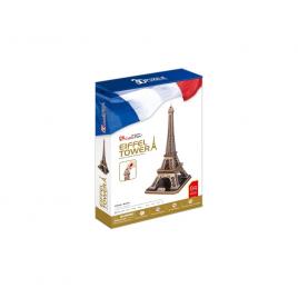 Puzzle 3d turnul eiffel nivel complex 82 piese