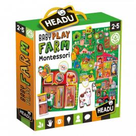 Set educativ montessori - joaca la ferma