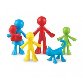 Set pentru sortat si numarat - 24 piese - familia mea