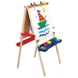 Tabla de scris reglabila cu sevalet lemn - melissa and doug