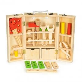 Trusa cu unelte xxl  din lemn ecotoys mb028