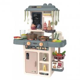 Bucatarie pentru copii cu sunete, led-uri si dispenser de apa ecotoys hc483303