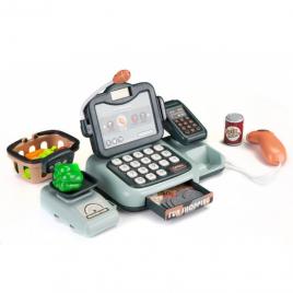 Casa de marcat cu sunete, accesorii si scanner ecotoys hc483431