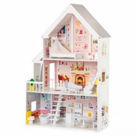 Casuta de papusi din lemn xxl ecotoys 4127