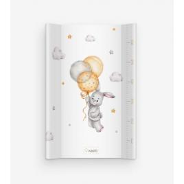 Saltea de infasat bebe cu intaritura 70x47,5 klups bunny 420