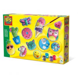 Set creativ mulaj si pictura - figurine colorate