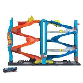 Set de joaca hot wheels city - turnul de curse